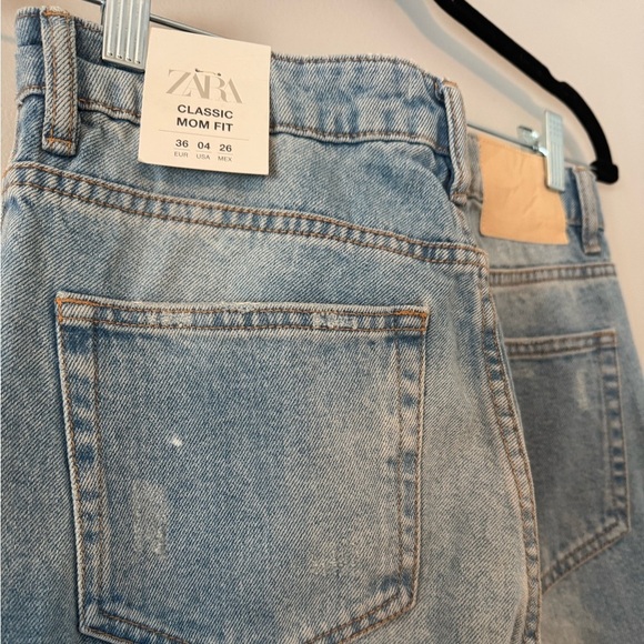Zara Classic Mom Jean Ankle Length - Picture 3 of 3